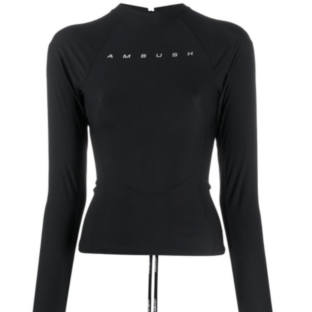 Ambush black scuba top
